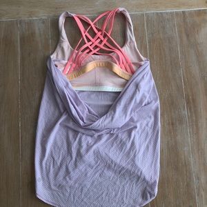 Lulu Lemon Open Back Sports Bra Tank